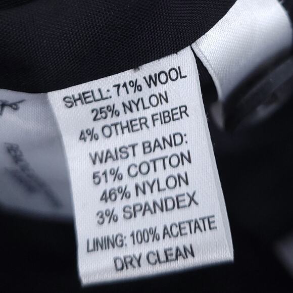 Ann Taylor Loft Pencil Skirt 2P Tweed Wool Blend Black, White Career Excellent - Picture 4 of 4